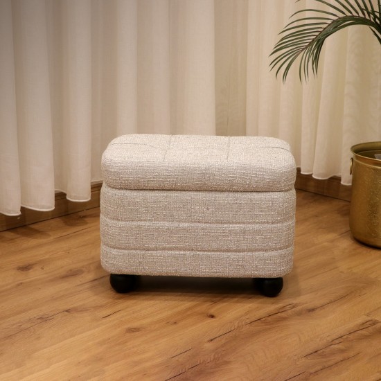 Storage box with elegant details - 38*33*51 cm - 2M2G400022-B Storage box with elegant details - 38*33*51 cm - 2M2G400022-B