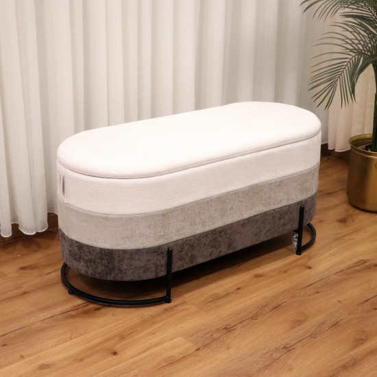 Storage box with elegant details - 50*50*110 cm - 2M2G400029-A Storage box with elegant details - 50*50*110 cm - 2M2G400029-A