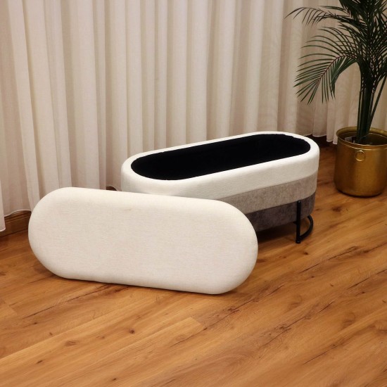 Storage box with elegant details - 44*40*90 cm - 2M2G400029-B