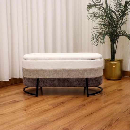 Storage box with elegant details - 44*40*90 cm - 2M2G400029-B