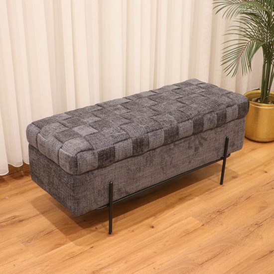 Storage box with elegant details - 48*44*115 cm - 2M2G400032-A