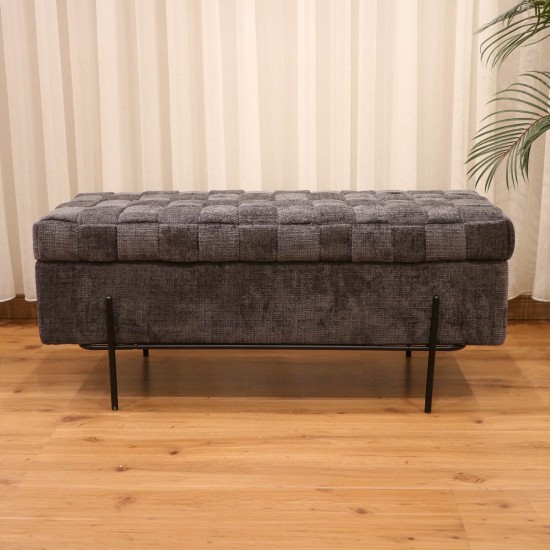 Storage box with elegant details - 48*44*115 cm - 2M2G400032-A