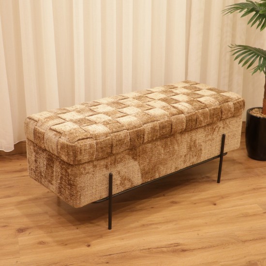 Storage box with elegant details - 48*44*115 cm - 2M2G400034-A Storage box with elegant details - 48*44*115 cm - 2M2G400034-A