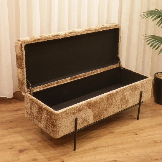 Storage box with elegant details - 48*44*115 cm - 2M2G400034-A Storage box with elegant details - 48*44*115 cm - 2M2G400034-A