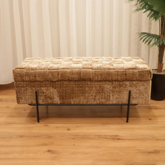 Storage box with elegant details - 48*44*115 cm - 2M2G400034-A Storage box with elegant details - 48*44*115 cm - 2M2G400034-A
