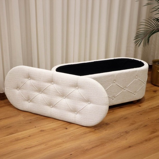 Storage box with elegant details - 44*46*110 cm - 2M2G400035-A Storage box with elegant details - 44*46*110 cm - 2M2G400035-A