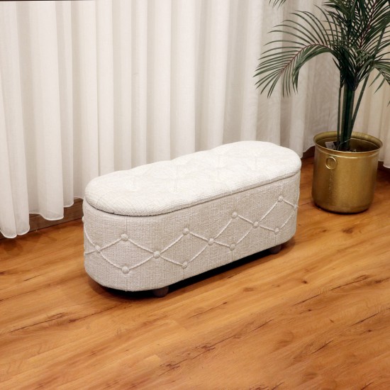 Storage box with elegant details - 35*38*90 cm - 2M2G400035-B Storage box with elegant details - 35*38*90 cm - 2M2G400035-B