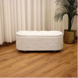 Storage box with elegant details - 35*38*90 cm - 2M2G400035-B