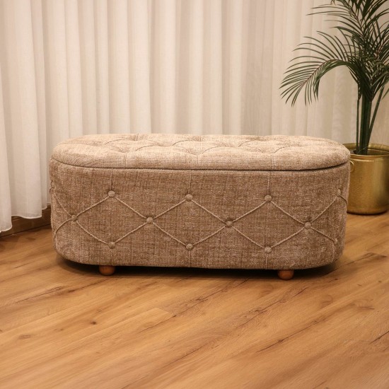 Storage box with elegant details - 44*46*110 cm - 2M2G400037-A