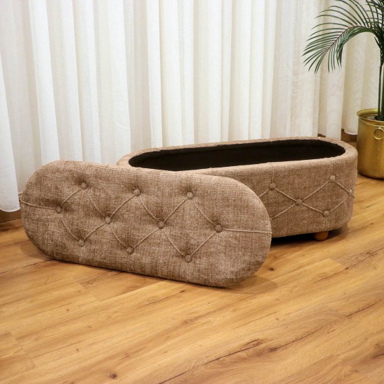 Storage box with elegant details - 35*38*90 cm - 2M2G400037-B