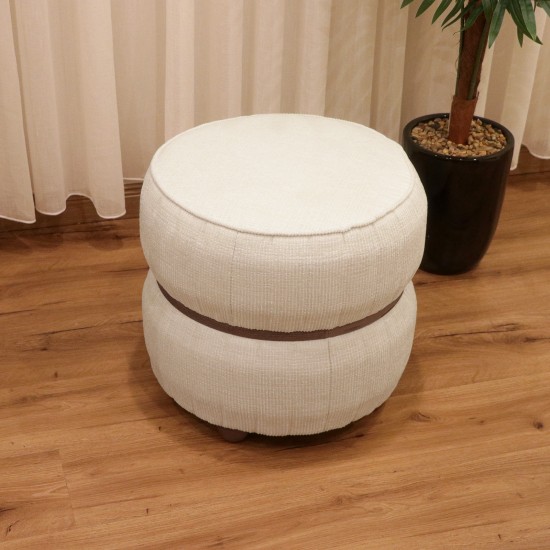 Stylish fabric pouf - 45*50*50 cm - 2M2G400039