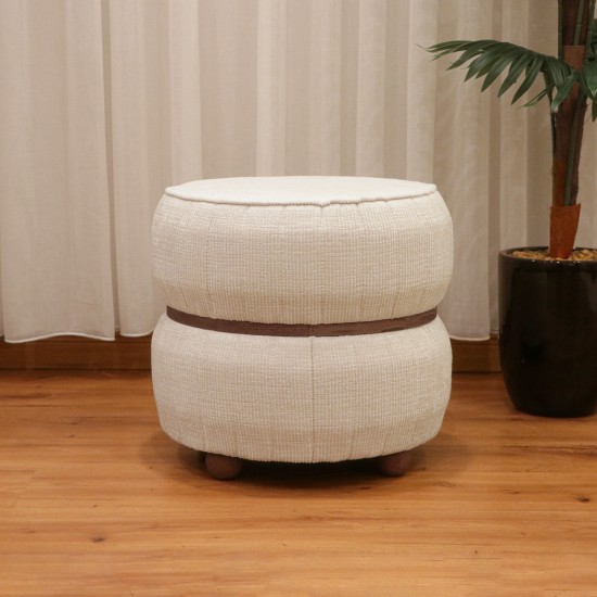 Stylish fabric pouf - 45*50*50 cm - 2M2G400039