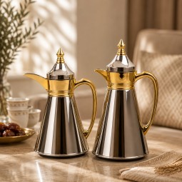 Coffee and tea thermos set - 1 liter + 0.7 liter - 2G1BB200269