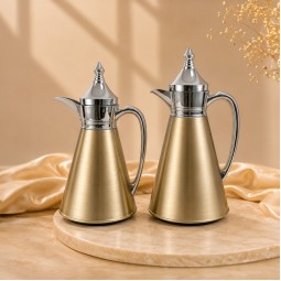 Coffee and tea thermos set - 1 liter + 0.7 liter - 2G1BB200271