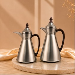 Coffee and tea thermos set - 1 liter + 0.7 liter - 2G1BB200273