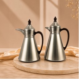 Coffee and tea thermos set - 1 liter + 0.7 liter - 2G1BB200275