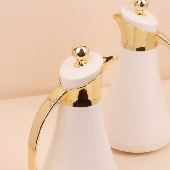 Luxury Royal Hospitality Thermos Set for Coffee and Tea - 1 Liter + 1 Liter - 2S1UU100124