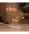 Golden Deer-Shaped Candlestick - 20*11.5*24cm - 2M3C100131