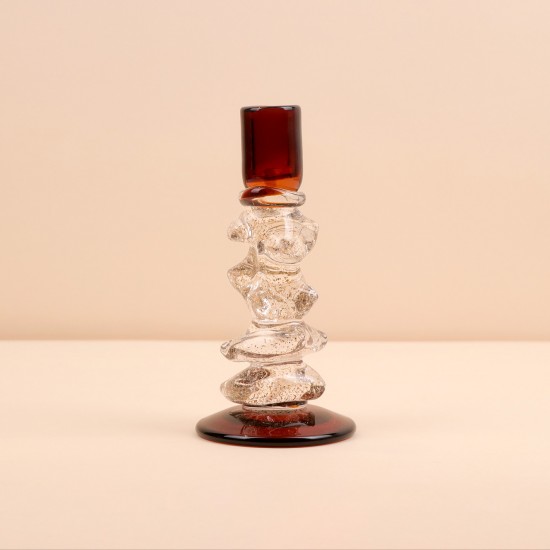 Crystal candlestick - 11 x 24 cm - 2M3C300028