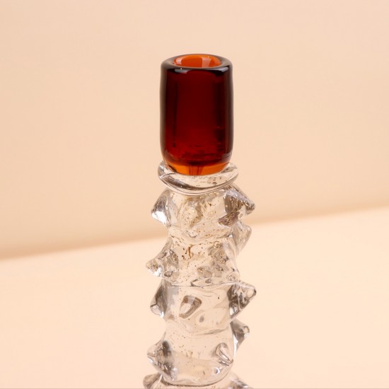 Modern Crystal Candlestick - 12 x 33 cm - 2M3C300029