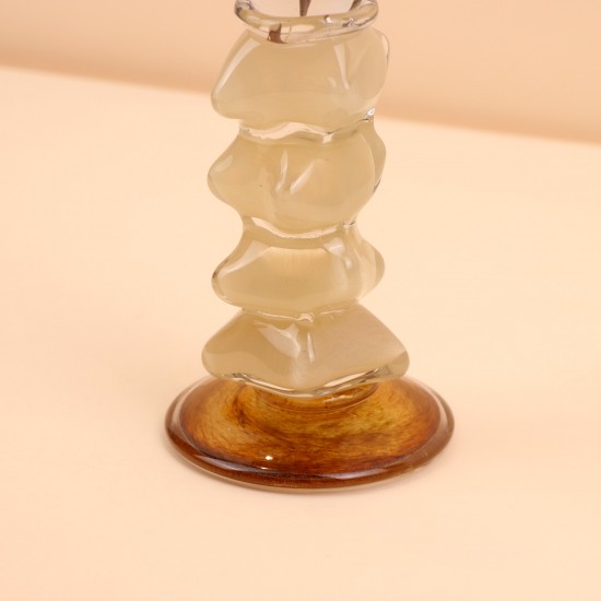 Crystal candlestick - 11 x 24 cm - 2M3C300031 Crystal candlestick - 11 x 24 cm - 2M3C300031