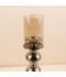 Metal candlestick with glass cup - 13.5×13.5×52 cm - 2M3C300116 Metal candlestick with glass cup - 13.5×13.5×52 cm - 2M3C300116