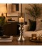 Metal candlestick with glass cup - 13.5×13.5×36 cm - 2M3C300118