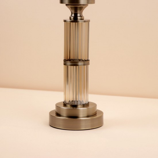 Uniquely designed candlestick - 12.5 x 12.5 x 39 cm - 2M3C300121