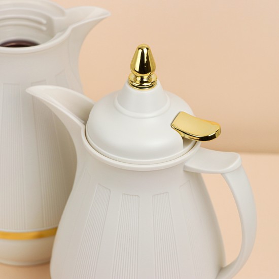 Luxury Hospitality Thermos Set for Coffee and Tea - 1 Liter + 0.7 Liter Capacity - 2G1BB200236