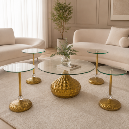 Modern Luxury Serving Table Set - 5 Pieces - 2A2KK500083 Modern Luxury Serving Table Set - 5 Pieces - 2A2KK500083