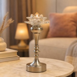 A distinctive candlestick with an elegant touch - 9.5*9.5*25cm - 2M3C300113