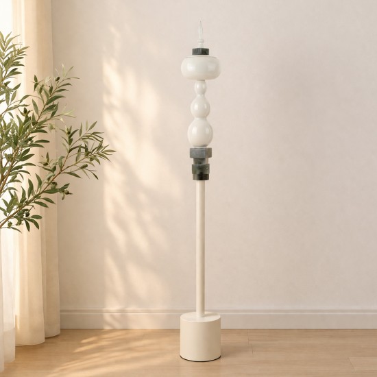 Luxury floor incense burner with a royal design - 92 x 10 cm - 2M3F100120