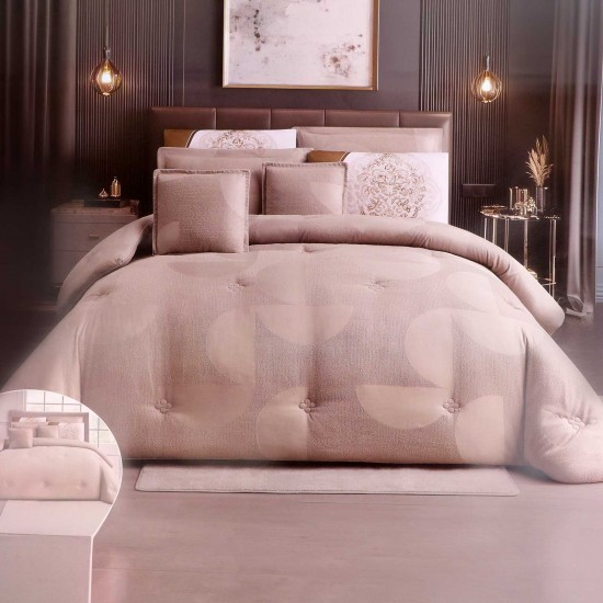 طقم لحاف بتصميم مميز-8قطع -2G4A100180 طقم لحاف بتصميم مميز-8قطع -2G4A100180