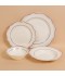 Modern porcelain dinnerware set - 24 pieces - 2S1MM100286