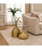 طقم طاولات كنب بسطح زجاج-2قطع - 2A2K500195 طقم طاولات كنب بسطح زجاج-2قطع - 2A2K500195