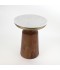 Uniquely designed side table with a marble top - 2N2K100017 Uniquely designed side table with a marble top - 2N2K100017