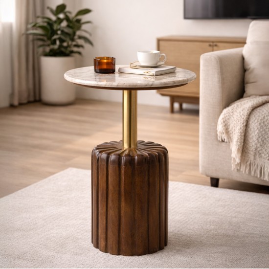 Side table with marble top - 2N2K200010