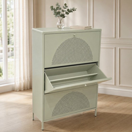 دولاب أحذية أنيقة بتصميم عصري -80 × 26 × 125 سم - 2UU2-V02-001