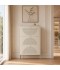 دولاب أحذية أنيقة بتصميم عصري -80 × 26 × 125 سم - 2UU2-V02-002