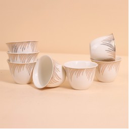 طقم فناجين قهوة بتصميم مميز - 12 قطعة - 2M1TT500090 طقم فناجين قهوة بتصميم مميز - 12 قطعة - 2M1TT500090