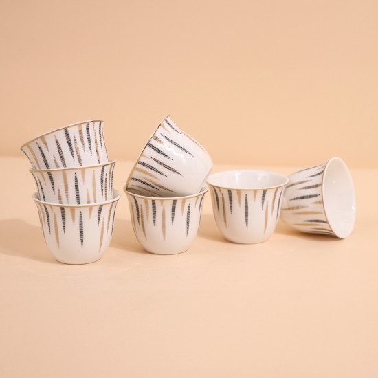 طقم فناجين قهوة  - 12 قطعة - 2S1MM100375