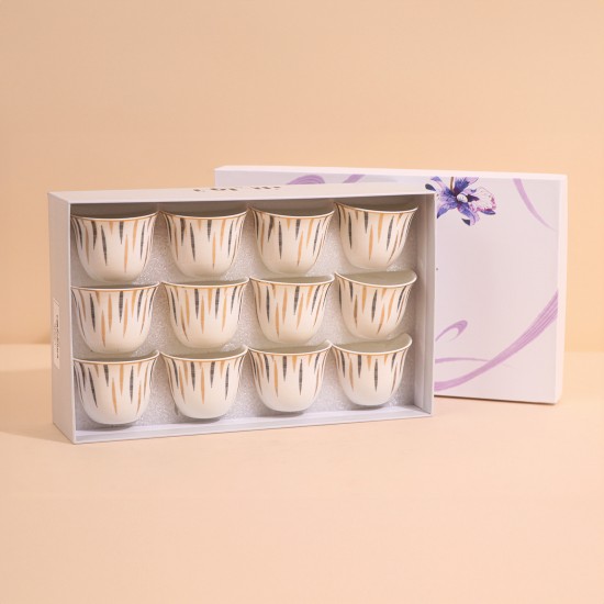 طقم فناجين قهوة  - 12 قطعة - 2S1MM100375