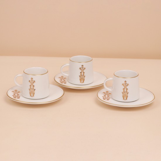 White hospitality coffee cup set - 12 pieces - 2S1TT100339 White hospitality coffee cup set - 12 pieces - 2S1TT100339