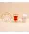 Clear Coffee and Tea Cup Set - 36 Pieces - 2S1TT200382