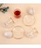Clear Coffee and Tea Cup Set - 36 Pieces - 2S1TT200382