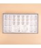 Transparent coffee and tea cup set - 36 pieces - 2S1TT200393