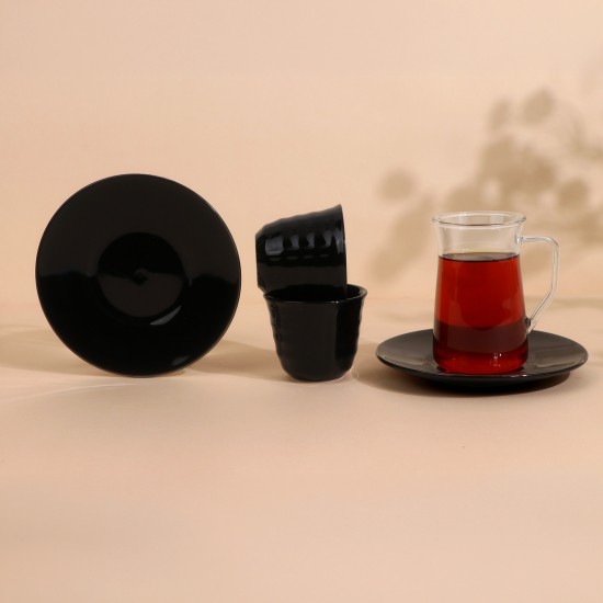 Elegant coffee and tea cup set - 36 pieces - 2G1TT100018