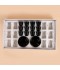 Elegant coffee and tea cup set - 36 pieces - 2G1TT100018