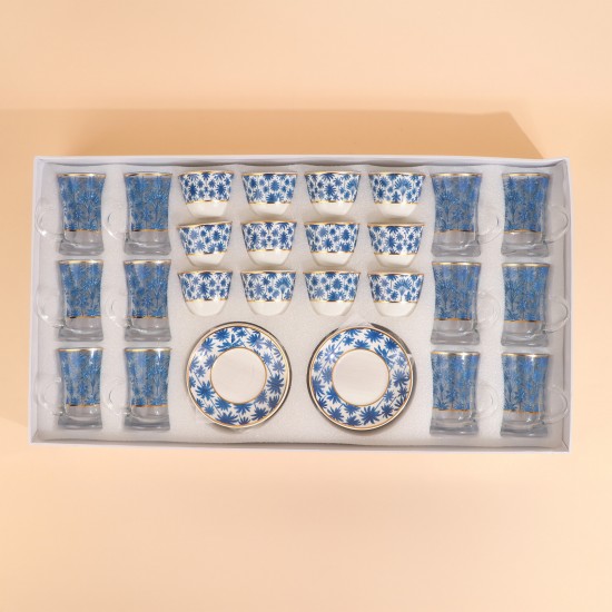 Elegant coffee and tea cup set - 36 pieces - 2G1TT100019