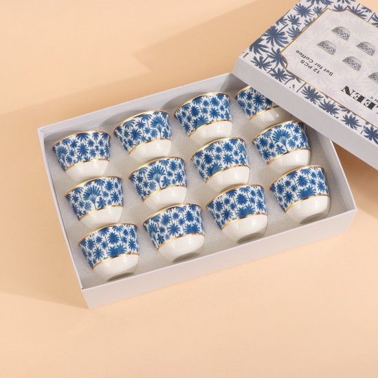 Uniquely designed coffee cup set - 12 pieces - 2G1TT500008